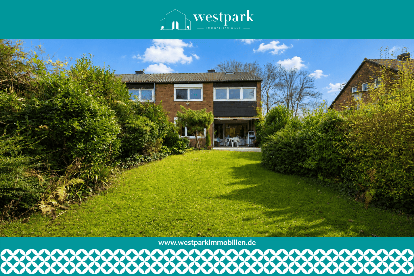 Familienfreundliches Reihenendhaus mit sonnigem Garten in Krefeld-Bockum, 47800 Krefeld
