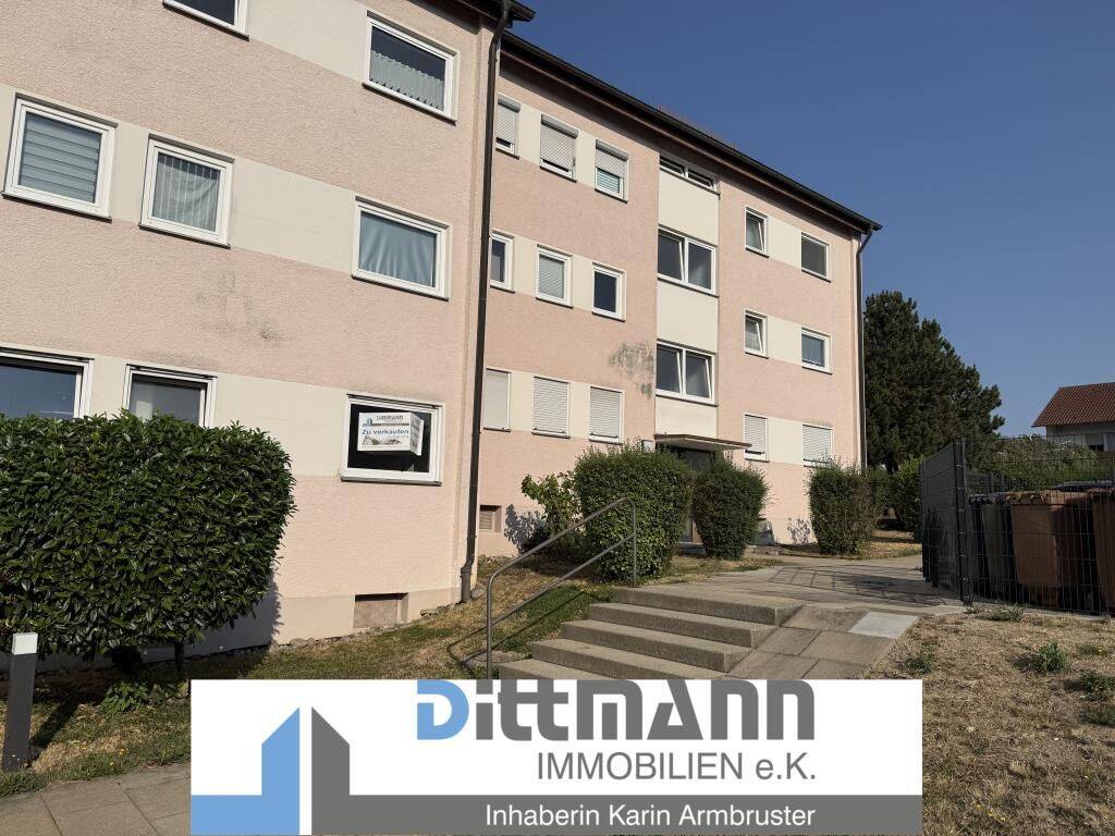 Sonnige 3- Zimmer-Wohnung mit Balkon in Rosenfeld, 72348 Rosenfeld