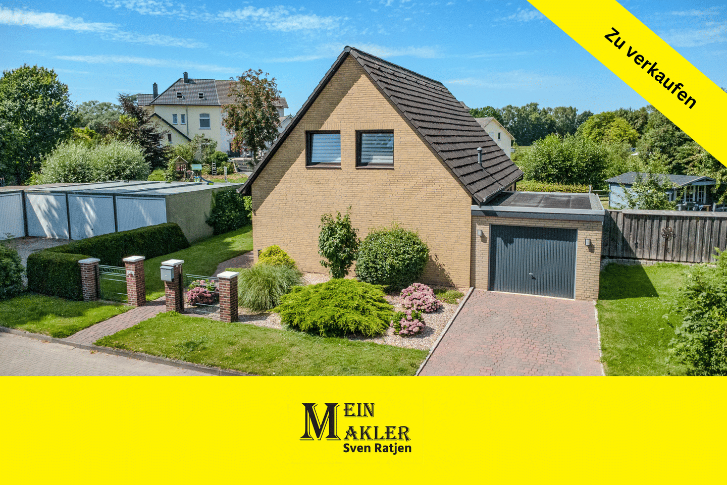 Familienfreundliches Einfamilienhaus mit Garage in ruhiger Spielstraße, 26954 Nordenham