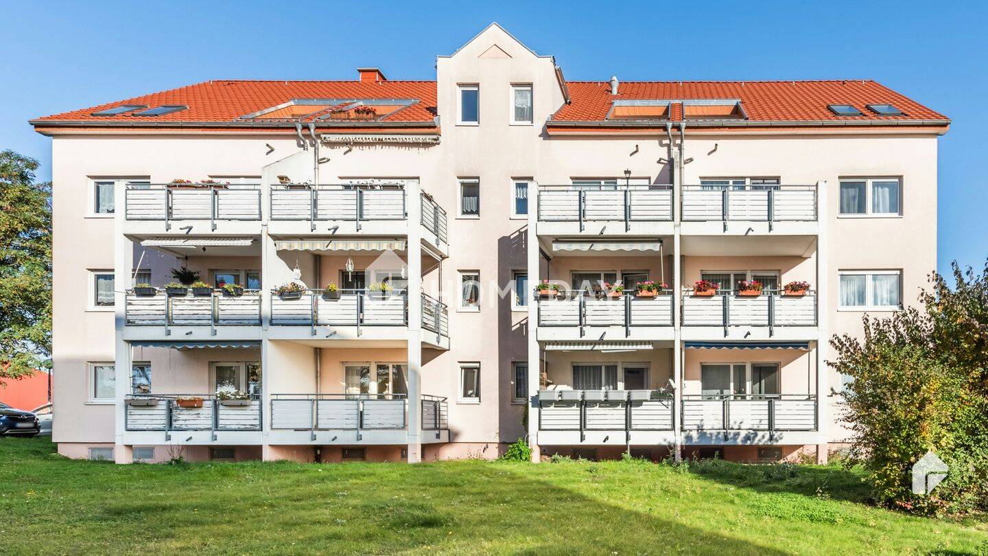 Gute Investition mit stabiler Rendite – 3 Zimmer mit Balkon, doppeltem Stellplatz und Erbbaurecht, 4420 Markranstädt