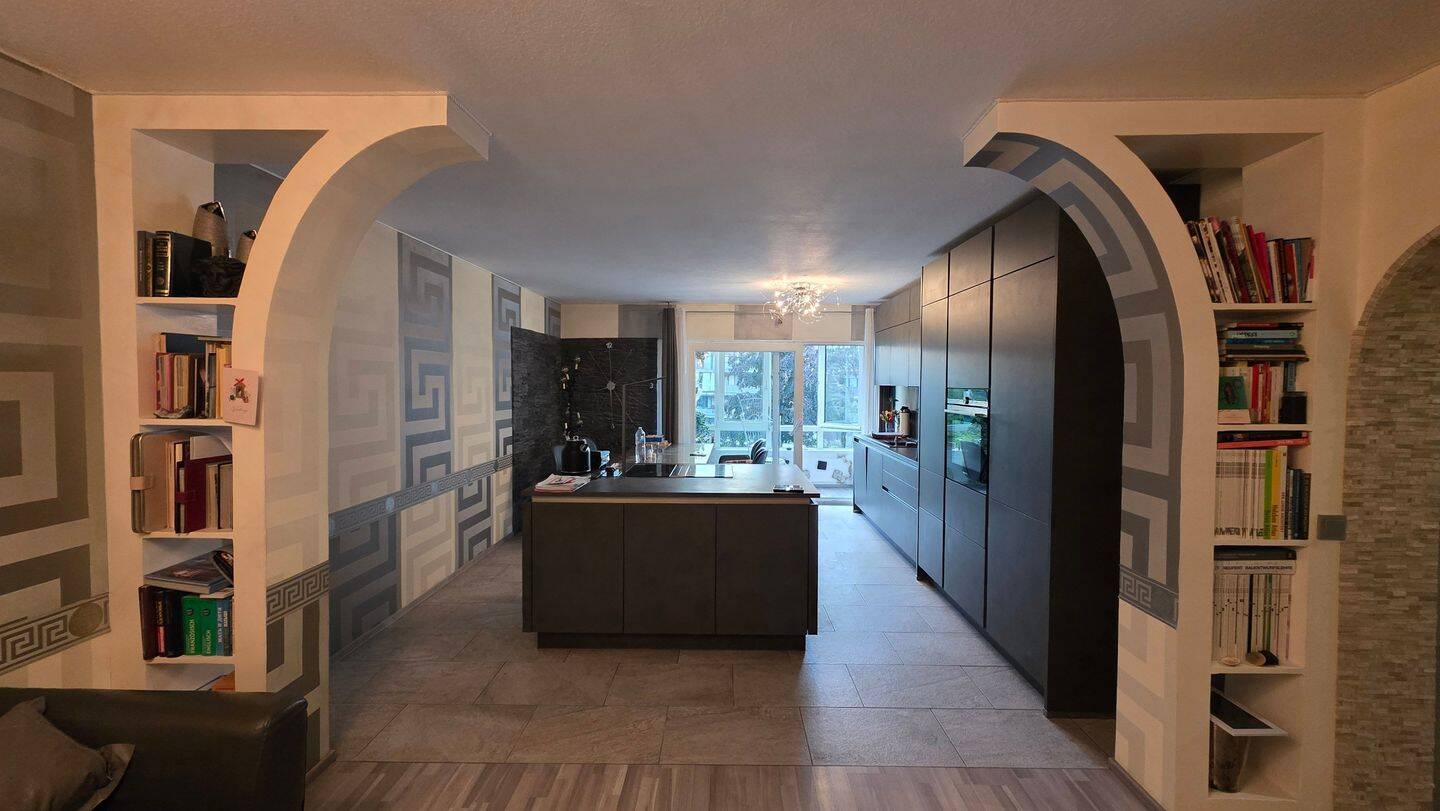 Exklusive 4-Zimmer-Wohnung (89 m²) mit Designküche, Wintergarten, Aufzug & Tiefgarage, 90441 Nürnberg (Gibitzenhof Sandreuth Schweinau Werderau)