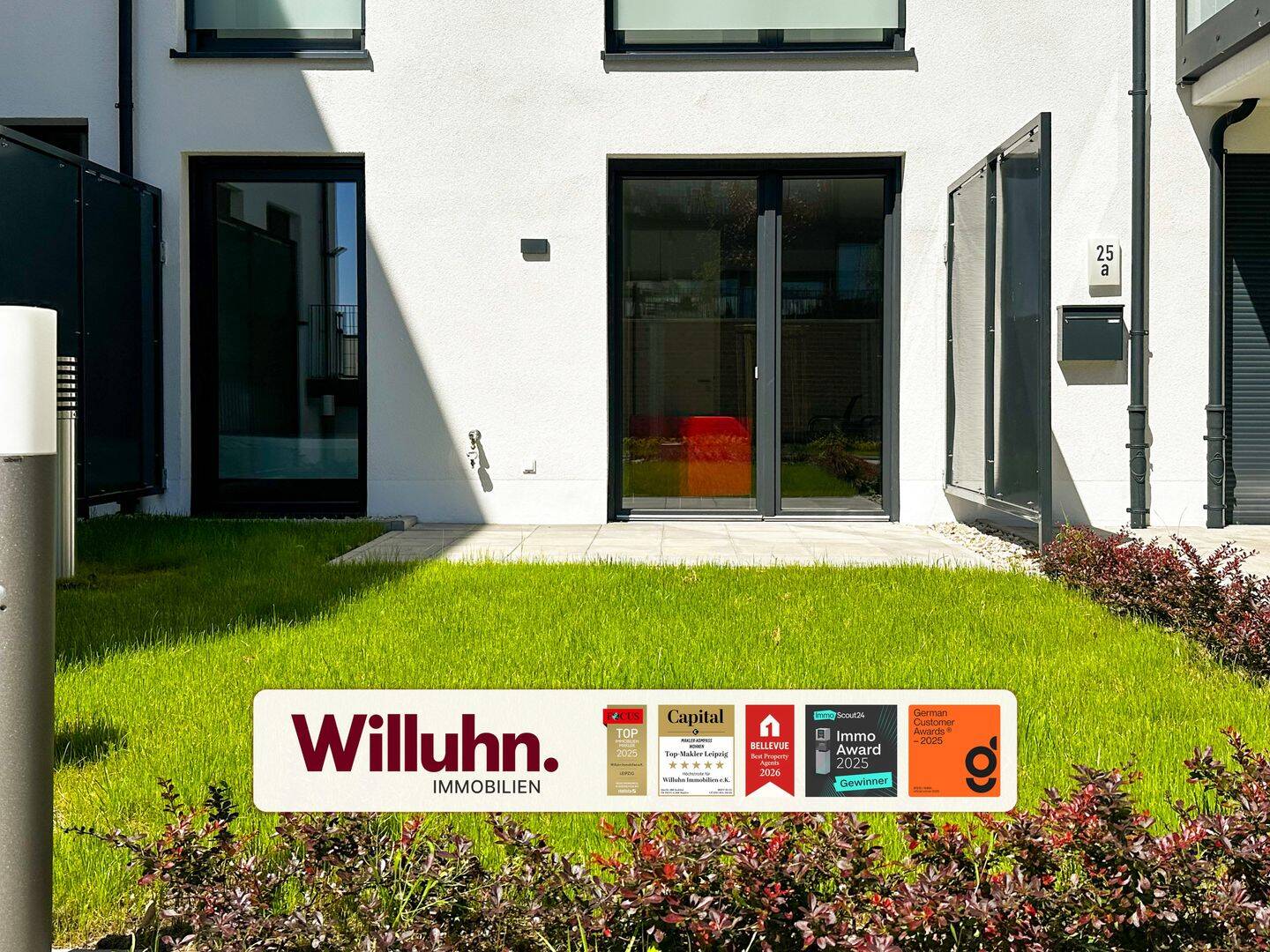 Bezugsfertige Wohnung mit eigenem Gartenanteil | Bezugsfrei | Fußbodenheizung | A+ – Leipzig – Bild 1 von 4