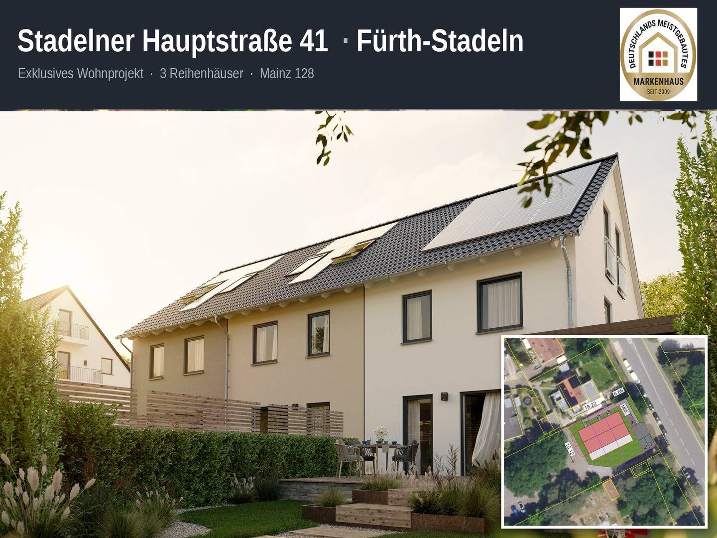Fürth: Neubau REH| Komplettpreis inkl. Grundstück & Baunebenkosten, 90765 Fürth