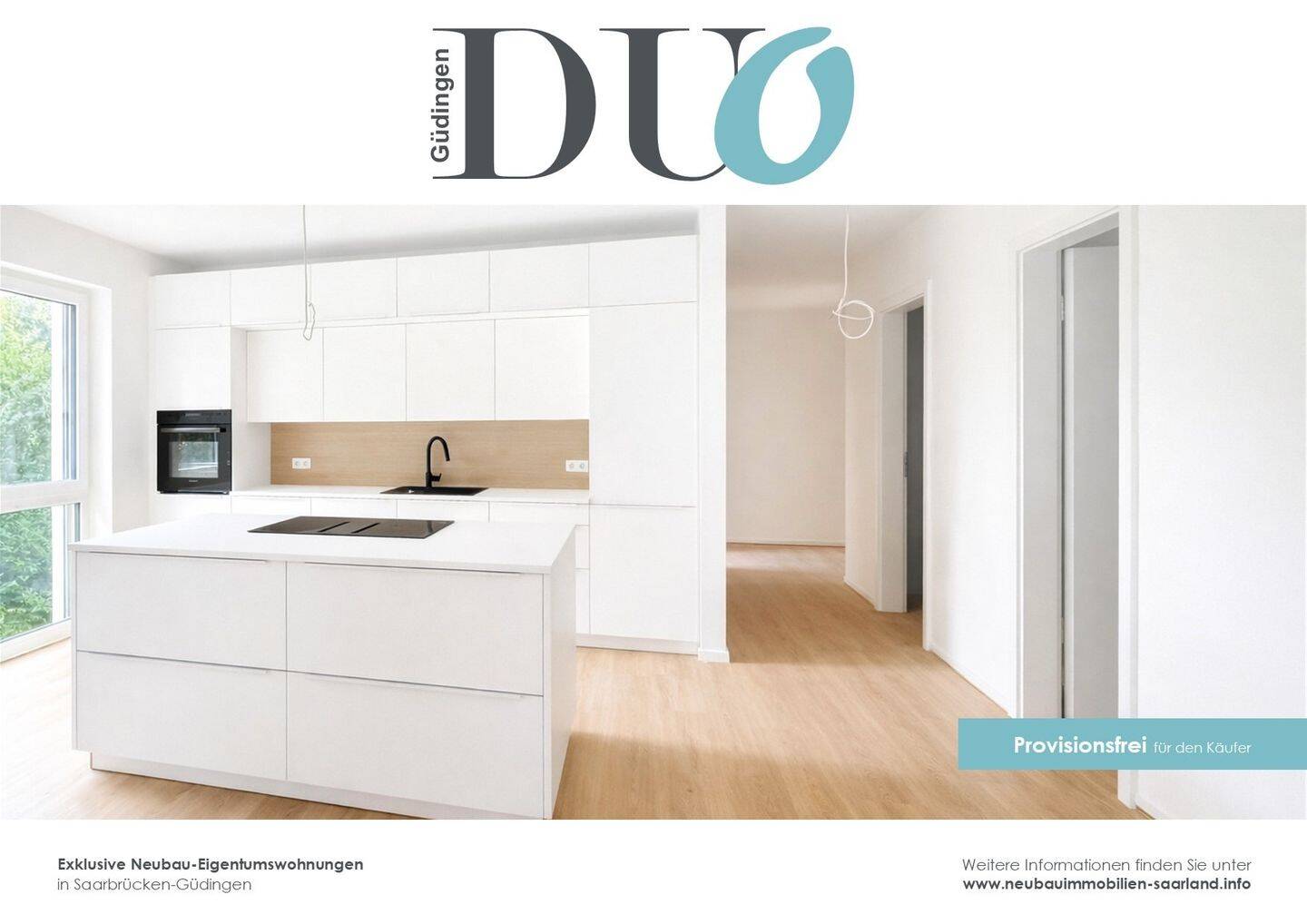 **** DUO Saarbrücken-Güdingen **** Energieeffiziente und bezugsfertige Neubau-Eigentumswohungen, 66119 Saarbrücken