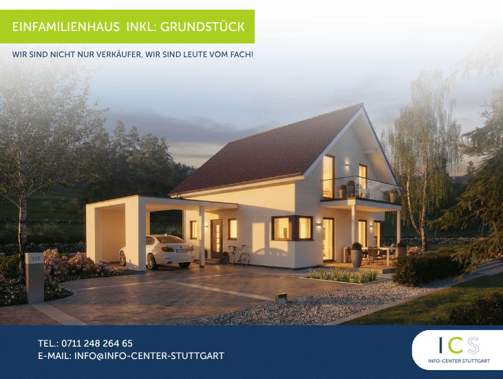 Wohlfühl Neubau inkl. Grundstück für Ihr Wohnglück!, 71336 Waiblingen