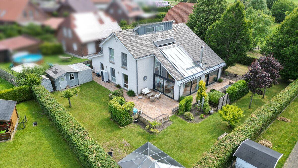 *Viel Ruhe und Weitblick* Einzigartiges Architektenhaus in grüner Randlage von Bockhorn-Steinhausen, 26345 Bockhorn