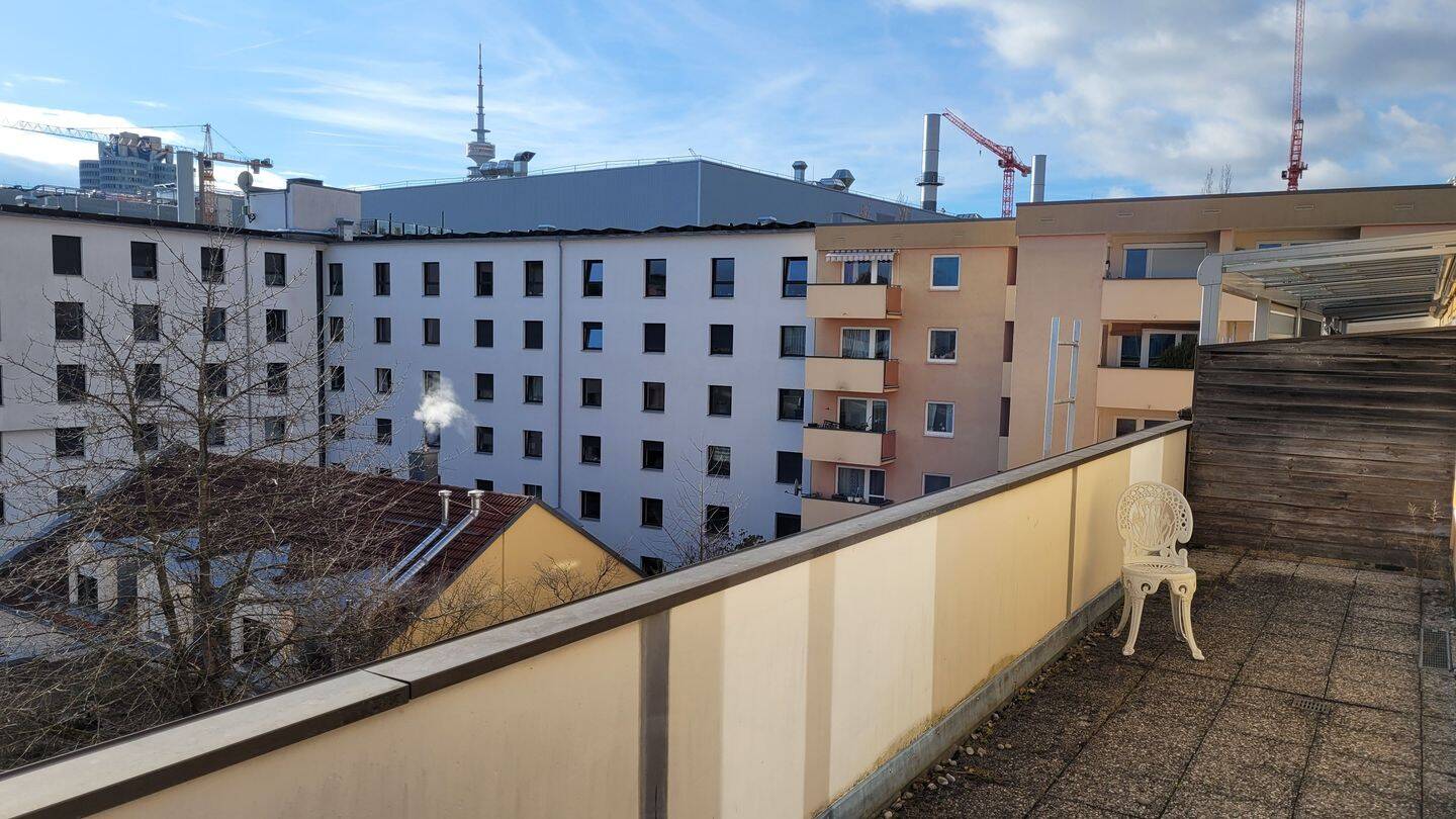 200 qm Dachterrassen Whg: Daraus 1 Zi 20 qm nähe Schwabing, 80809 München (Milbertshofen-Am Hart Neuhausen-Nymphenburg Schwabing-West)