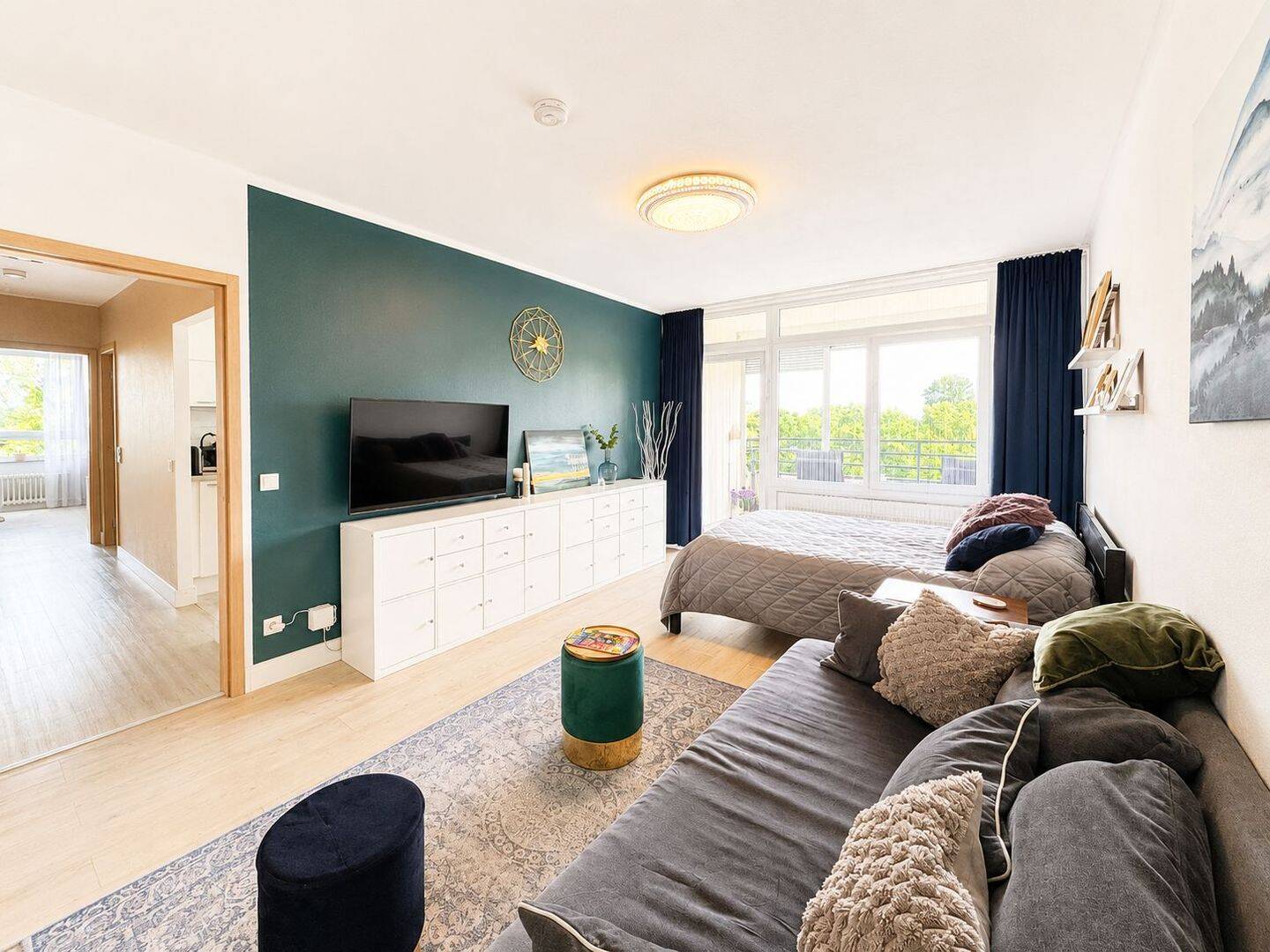 Einziehen und Wohlfühlen: Gepflegte 3-Zimmer-Wohnung mit Weitblick in Monheim am Rhein, 40789 Monheim am Rhein