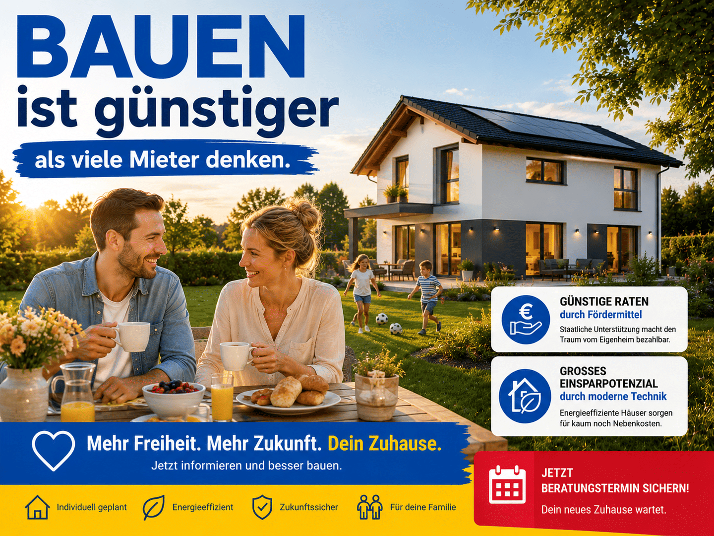 Einfamilienhaus zu mietähnlichen Konditionen – Bauen statt Mieten, 22547 Hamburg (Altona Bahrenfeld Eidelstedt Lurup)