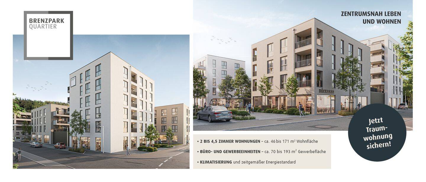 Zentrumsnah leben und wohnen – Wohnberechtigungsschein erforderlich, 89522 Herbrechtingen