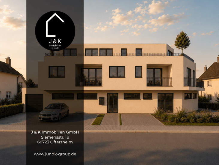 KfW 40 QNG Neubau I Moderne Eigentumswohnung im 1. OG mit Balkon I KfW 40 QNG, 69207 Sandhausen