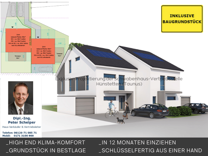 ### Hofh.- Kapellenberg/ indiv. planb. Neubau (mit FESTPREIS u. verbindlicher Terminschiene) + KG, 65719 Hofheim am Taunus