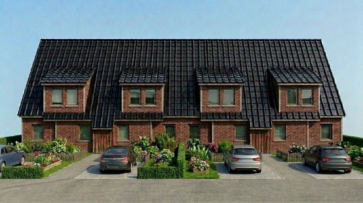 Modernes Neubau-Mittelreihenhaus in Lübeck St-Lorenz Nord (Siedlung Dornbreite) mit Erbbaurecht, 23556 Lübeck (Buntekuh Sankt Lorenz Nord Sankt Lorenz Süd)