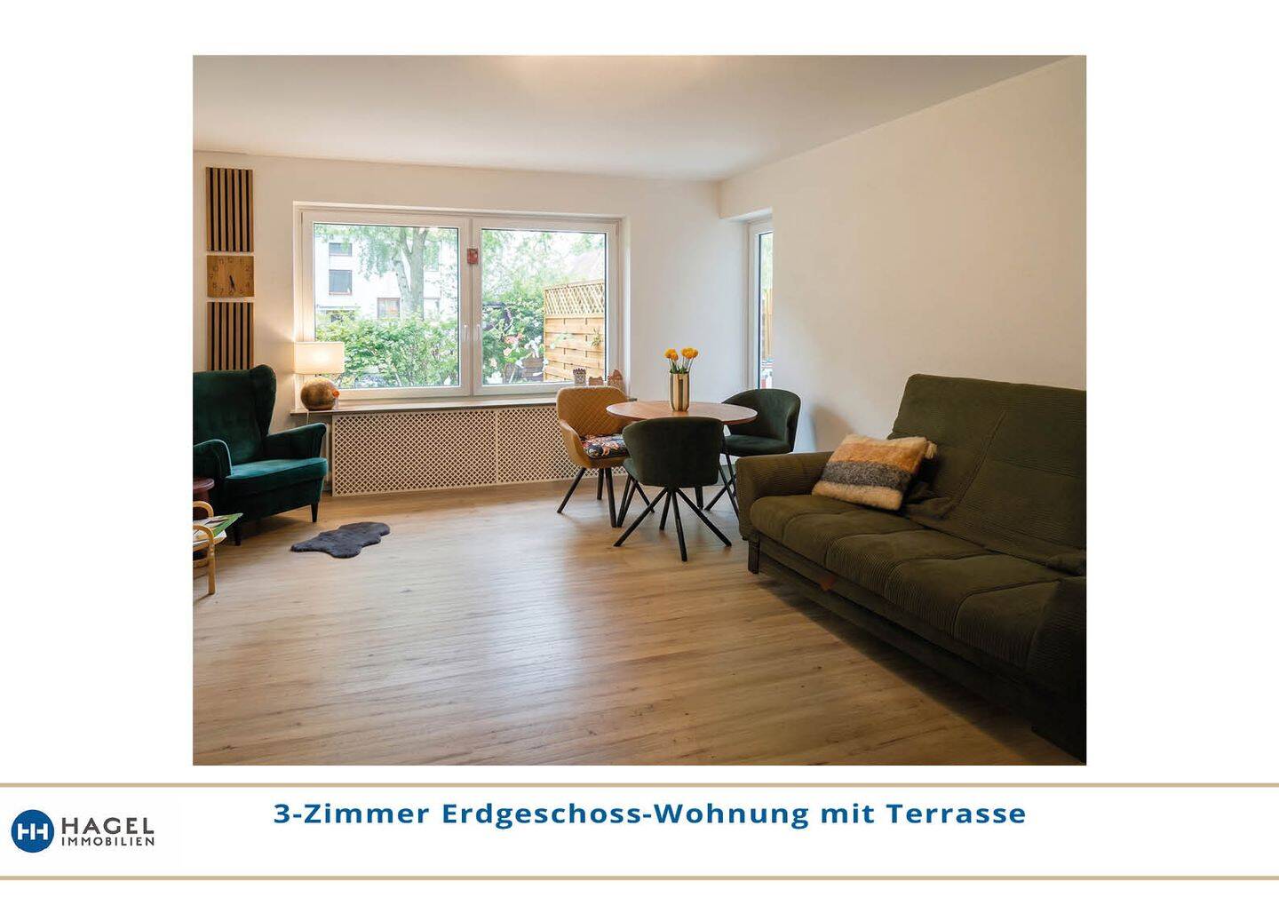Hamburg-Eißendorf – Erdgeschoss-Wohnung mit Terrasse – HVV direkt vor der Tür, 21075 Hamburg (Harburg Eißendorf Hausbruch Heimfeld)