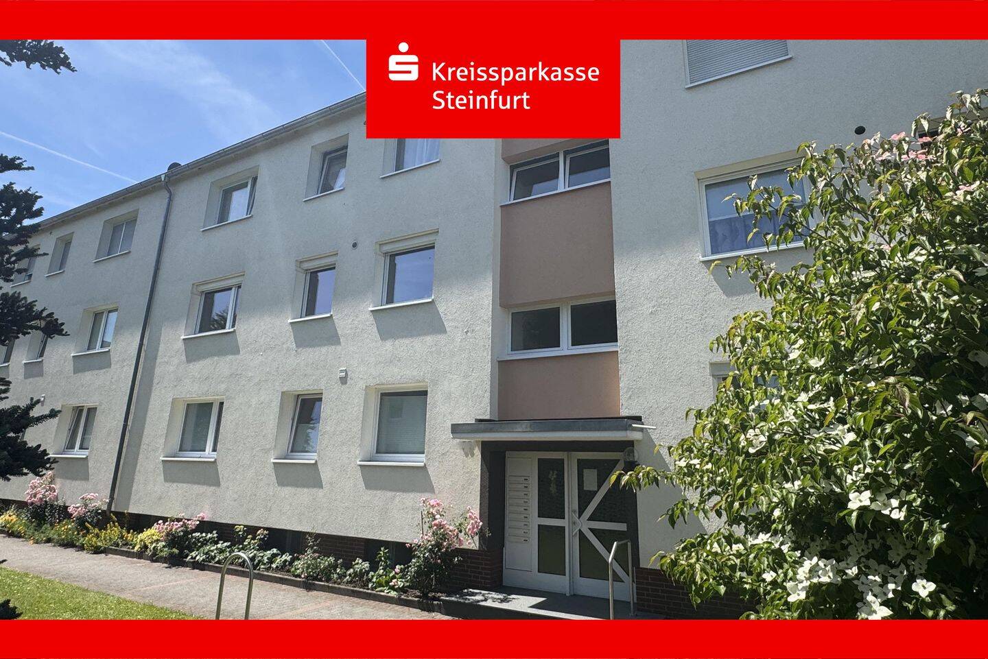 3-Zimmer-Wohnung mit Balkon und Garage in Lotte-Büren, 49504 Lotte