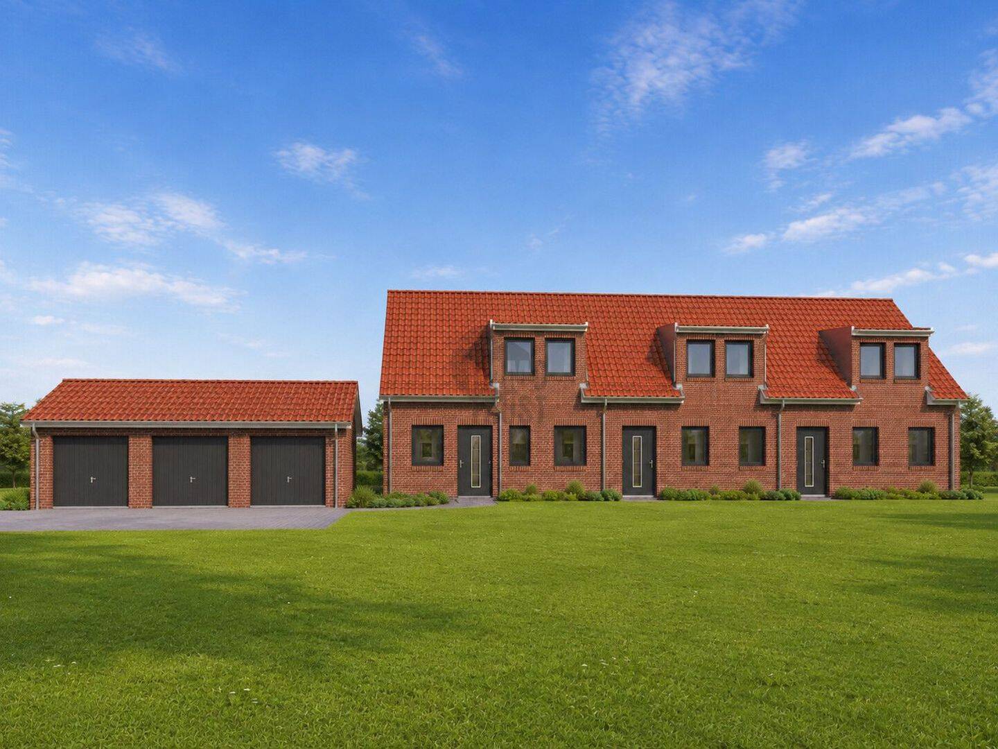 KfW-55-Neubau in Südwinsen – Reihenhäuser mit Garage, 29308 Winsen (Aller)