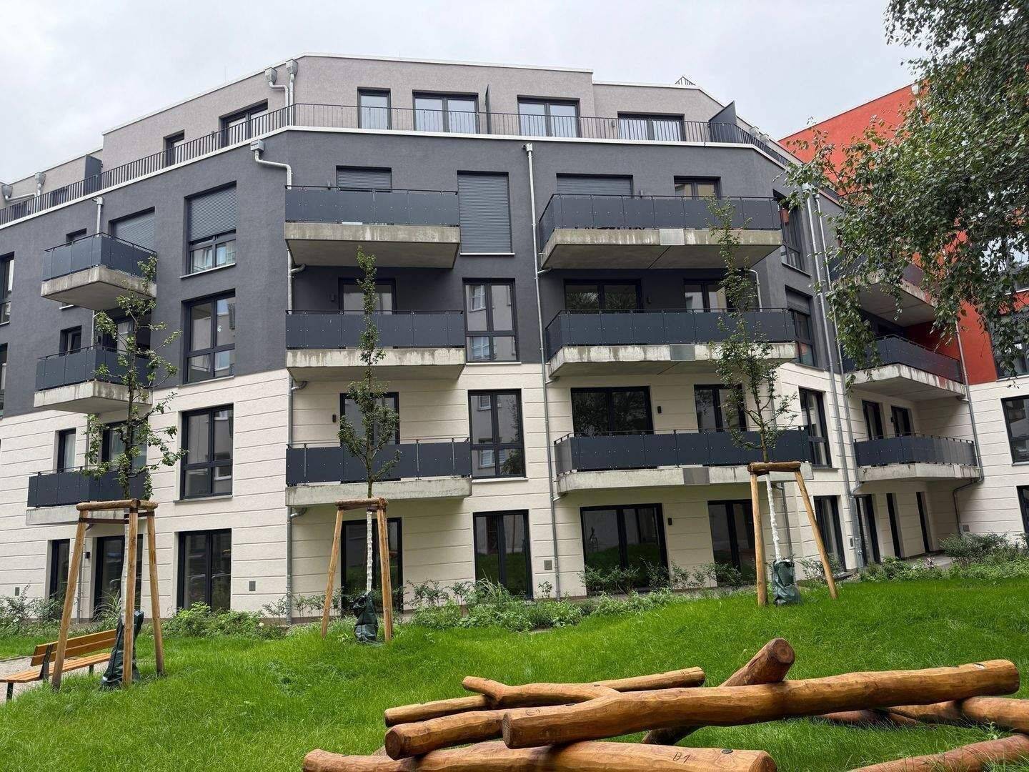 3-Zimmer-Neubau, zentral, EG, Erstbezug, ruhige Lage im Hinterhof, 13357 Berlin (Mitte Gesundbrunnen Kolonie Sandkrug I Wedding)