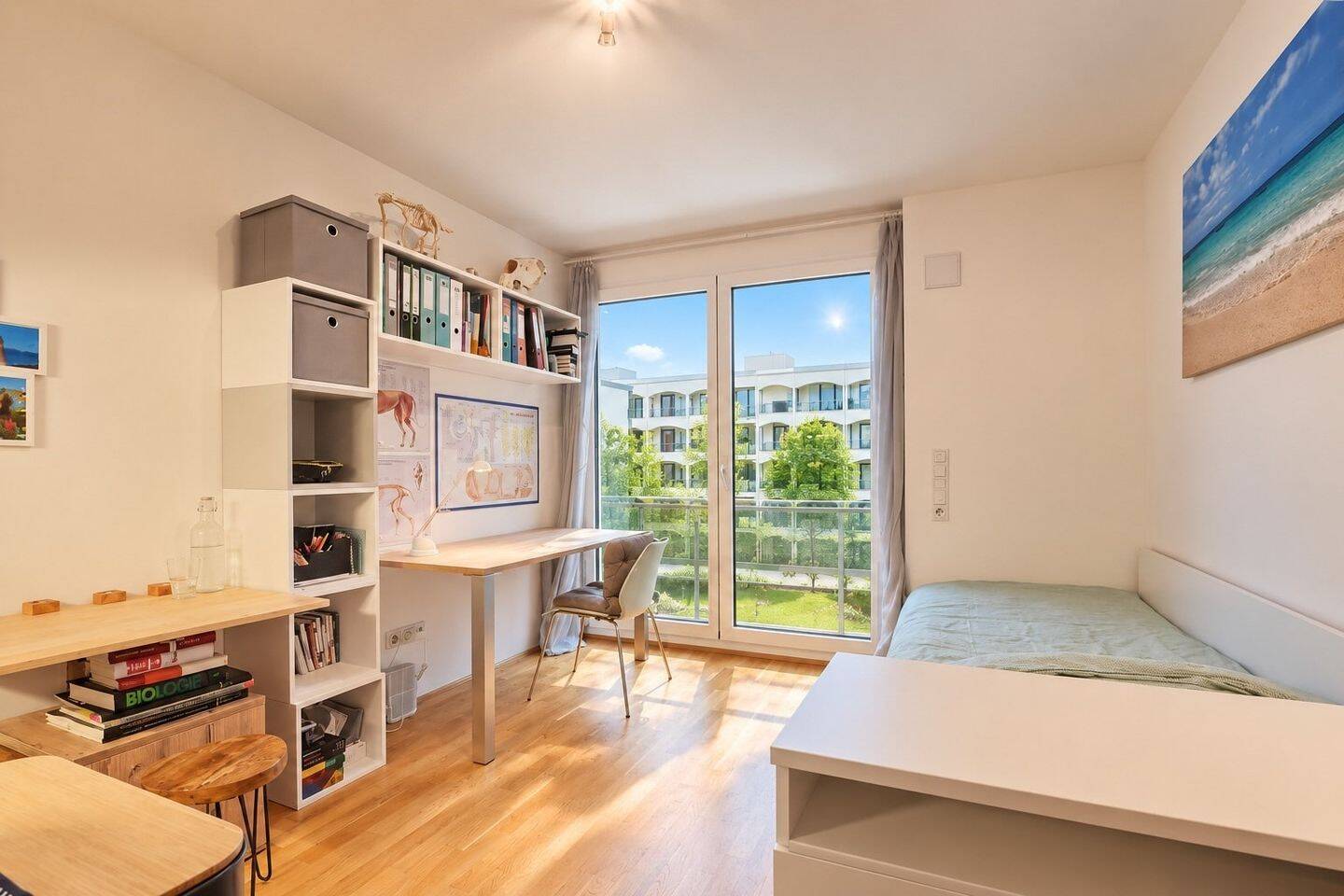 Nur für Studenten und Auszubildende! Vollmöbliertes Apartment in infrastrukturstarker Lage, 81677 München (Au-Haidhausen Berg am Laim Bogenhausen)