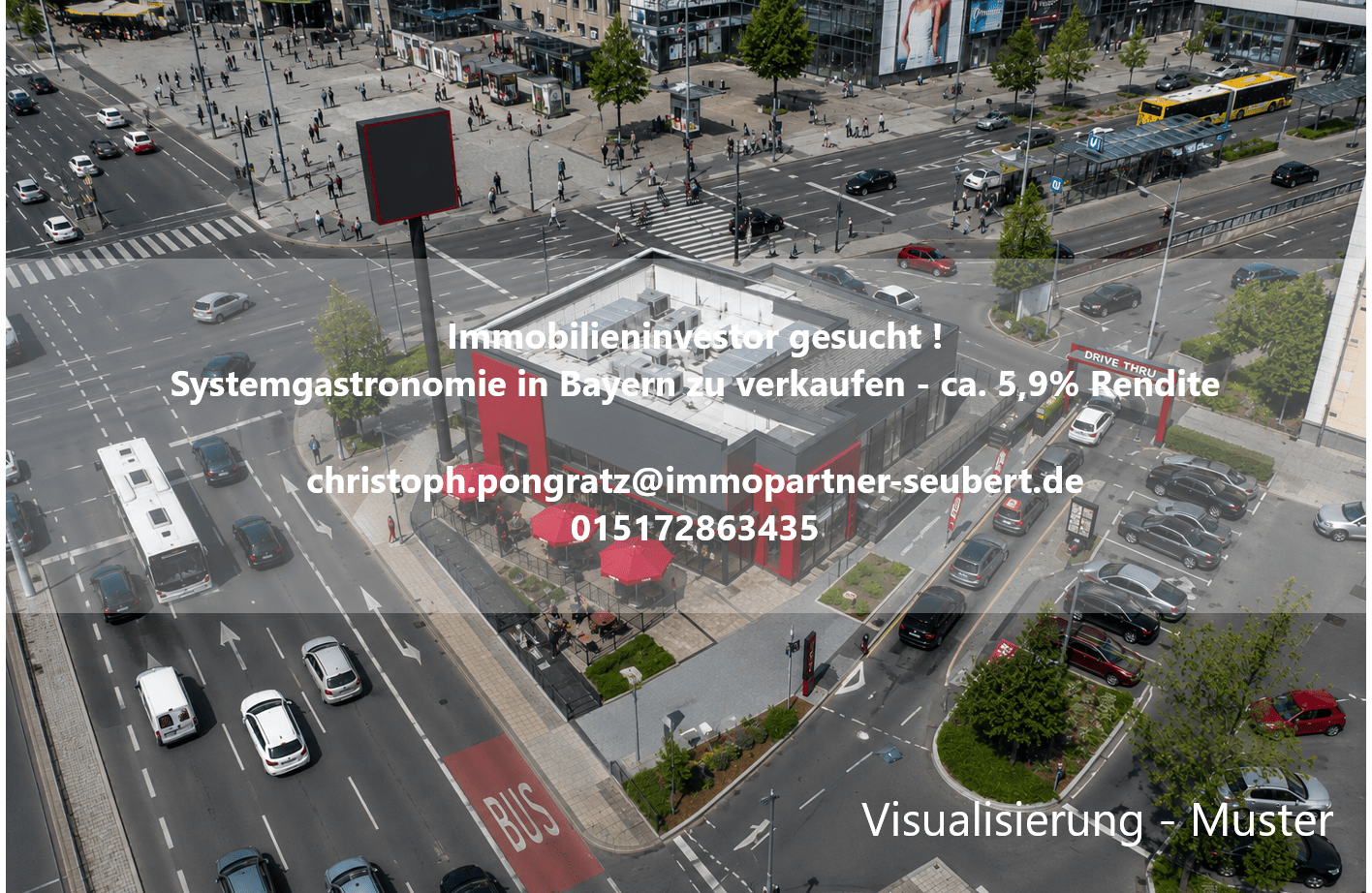 ca. 5,9% Rendite! Immobilieninvestor für Systemgastronomie in Bayern gesucht!, 80469 München (Altstadt-Lehel Ludwigsvorstadt-Isarvorstadt)
