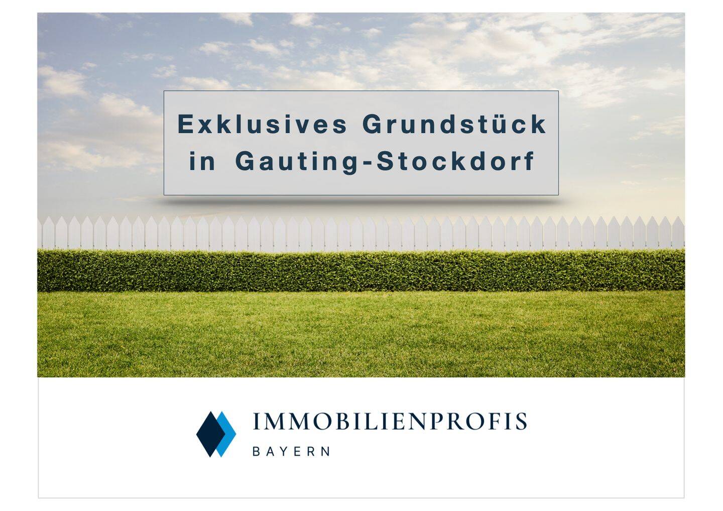 Ihr Neubau in Gauting: Grundstück für ein EFH in Traumlage sichern | Energie A+ | Letzte Chance, 82131 Gauting