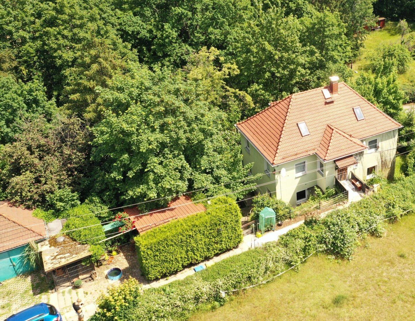 Zweifamilienhaus mit ausbaufähigem Dachgeschoss in Moritzburg OT Boxdorf, 1468 Moritzburg