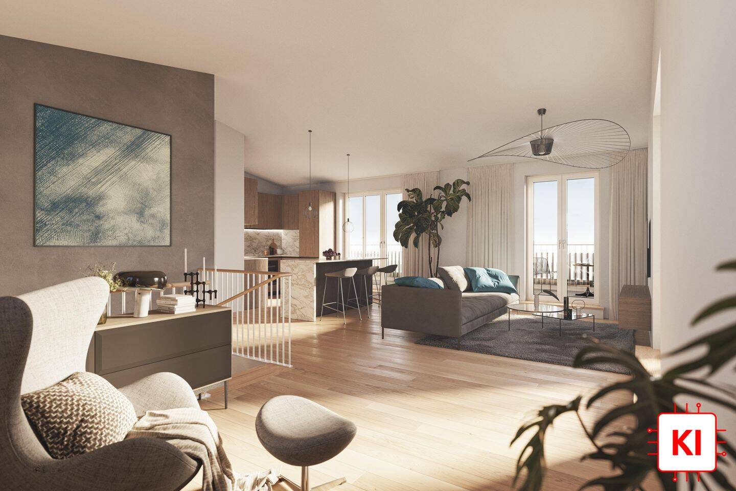 Im Herzen des Geschehens – exklusive 3-Zimmer-Gartenwohnung in Sendling!, 80336 München (Altstadt-Lehel Ludwigsvorstadt-Isarvorstadt Sendling)