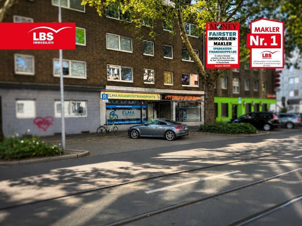 Mehrfamilienhaus mit 7 Wohnungen, 2 Gewerbeeinheiten und 3 Garagen, 47799 Krefeld (Bockum Cracau Stadtmitte)