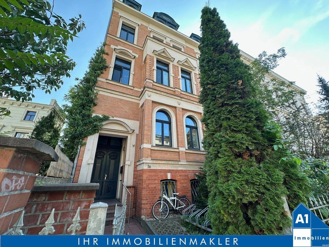Nördliche Innenstadt: Ansprechendes und voll vermietetes Mehrfamilienhaus mit vier Wohneinheiten in attraktiver Wohnlage, 6108 Halle (Saale) (Altstadt Giebichenstein Innenstadt Paulusviertel Saaleaue)