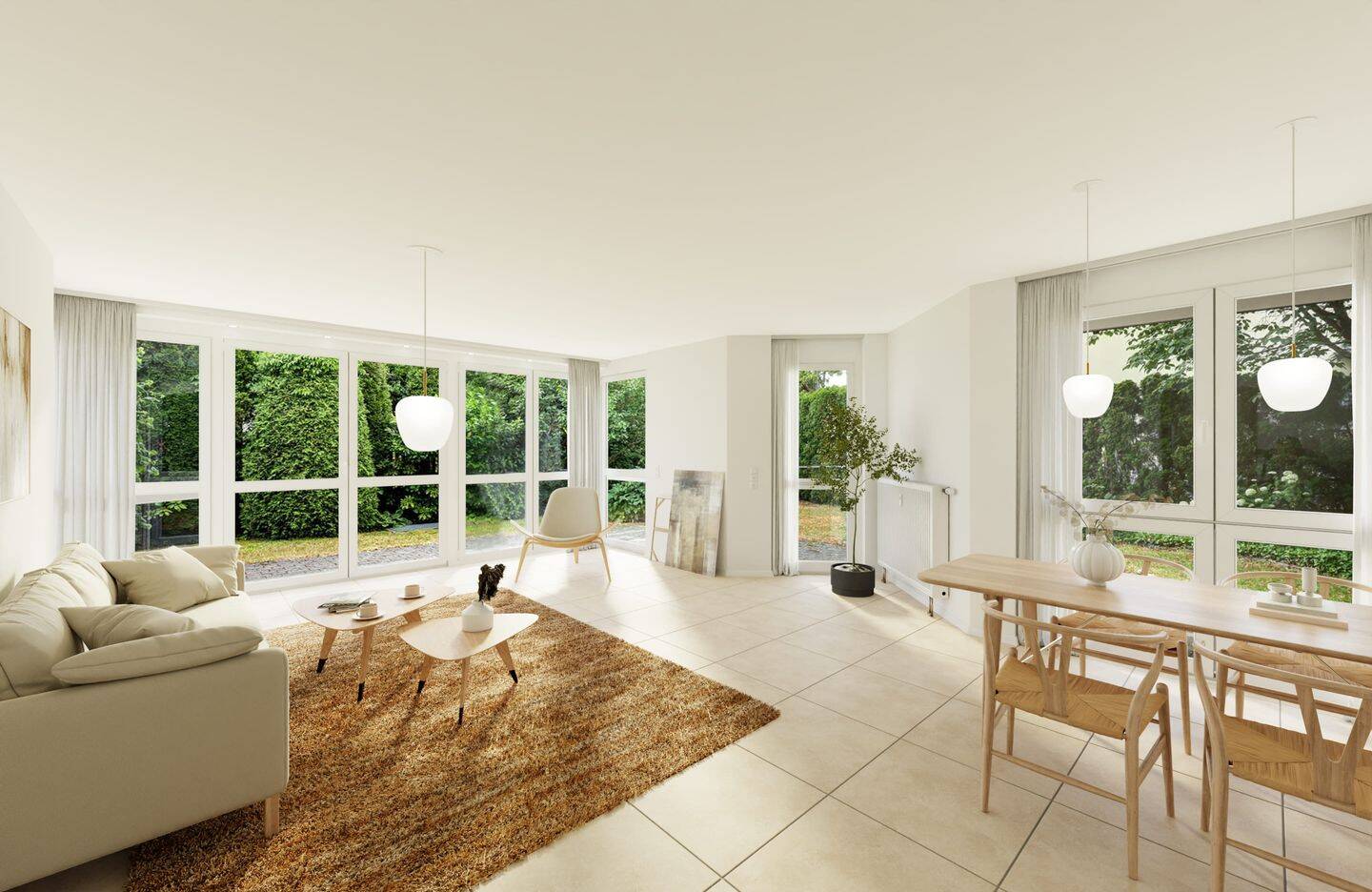 Ideale 4-Zimmer-Stadtwohnung mit viel Platz, Privatgarten und Sonnenterrasse, 82319 Starnberg