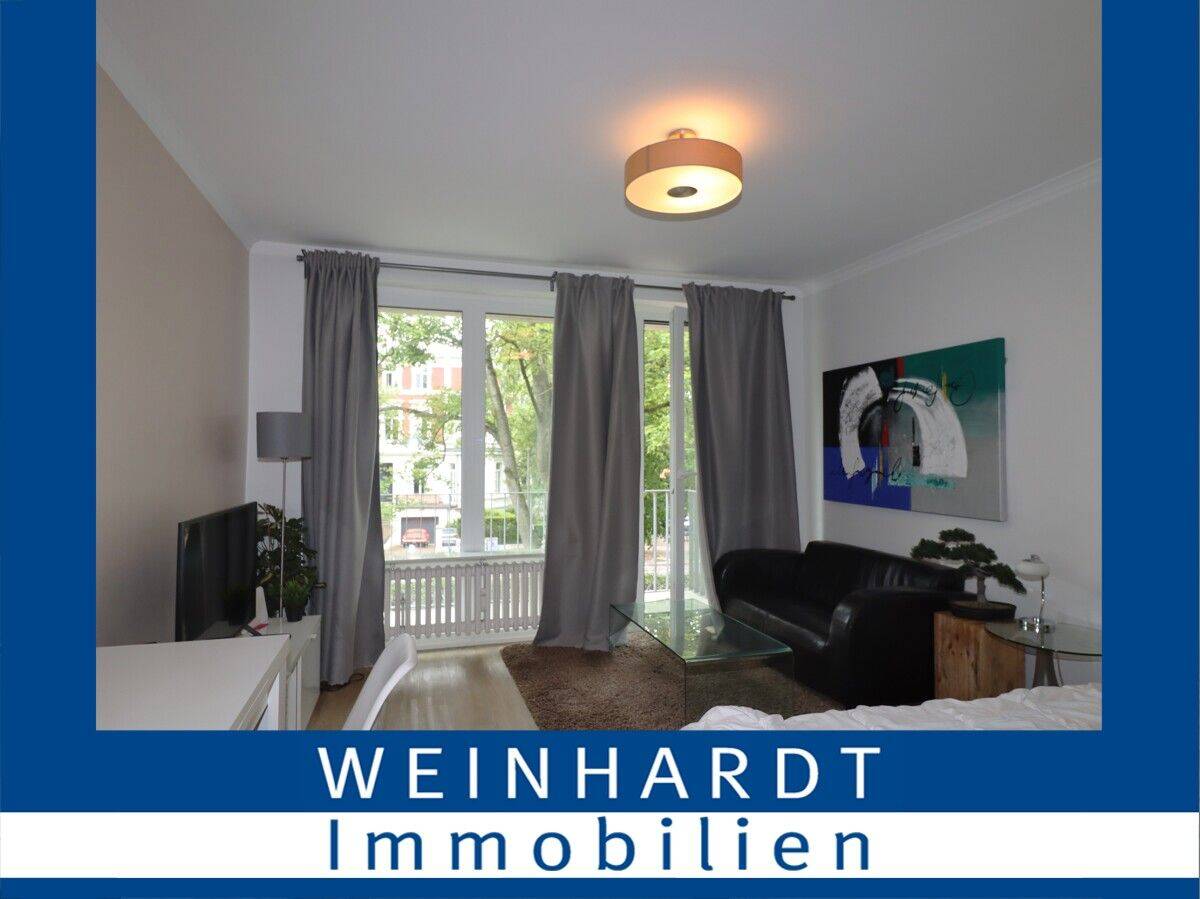 Möblierte 1-Zimmer Wohnung in Hamburg-Harvestehude, 20149 Hamburg (Eimsbüttel Harvestehude Rotherbaum)
