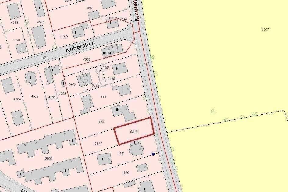 Zentrales Baugrundstück vis-a-vis eines Landschaftsschutzgebietes, 22589 Hamburg (Altona Blankenese Iserbrook Osdorf Sülldorf)
