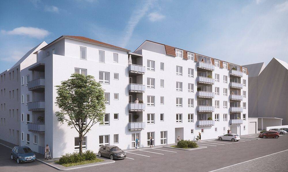 2-Zimmer Dachgeschoss Seniorenwohnung ab 60-Jahren in der Fürther Südstadt, 90763 Fürth (Südstadt Weikershof)
