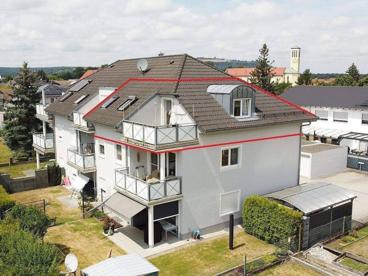 schicke Dachterrassen-ETW mit Garage, 93158 Teublitz