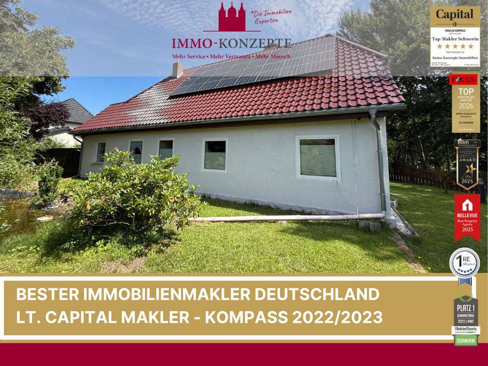 Familienglück mit Zukunft – Gepflegtes Einfamilienhaus mit Wärmepumpe, Kamin und Ausbaureserve, 19230 Kuhstorf
