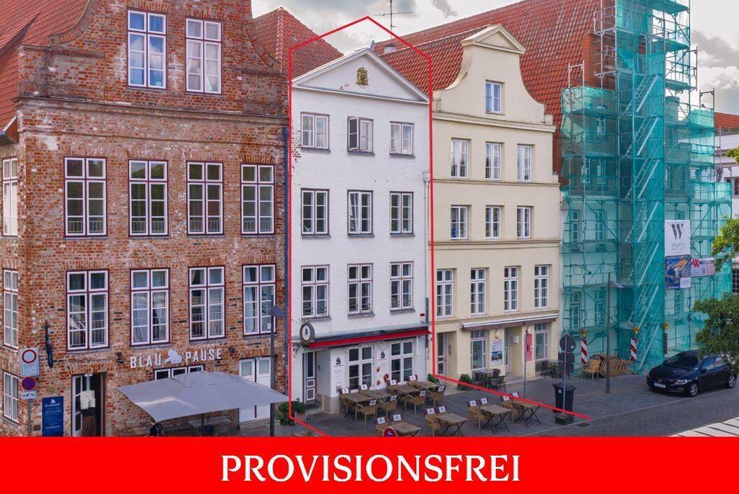 Wohn- & Geschäftshaus mit Gastronomie direkt an der Trave, 23552 Lübeck (Innenstadt)