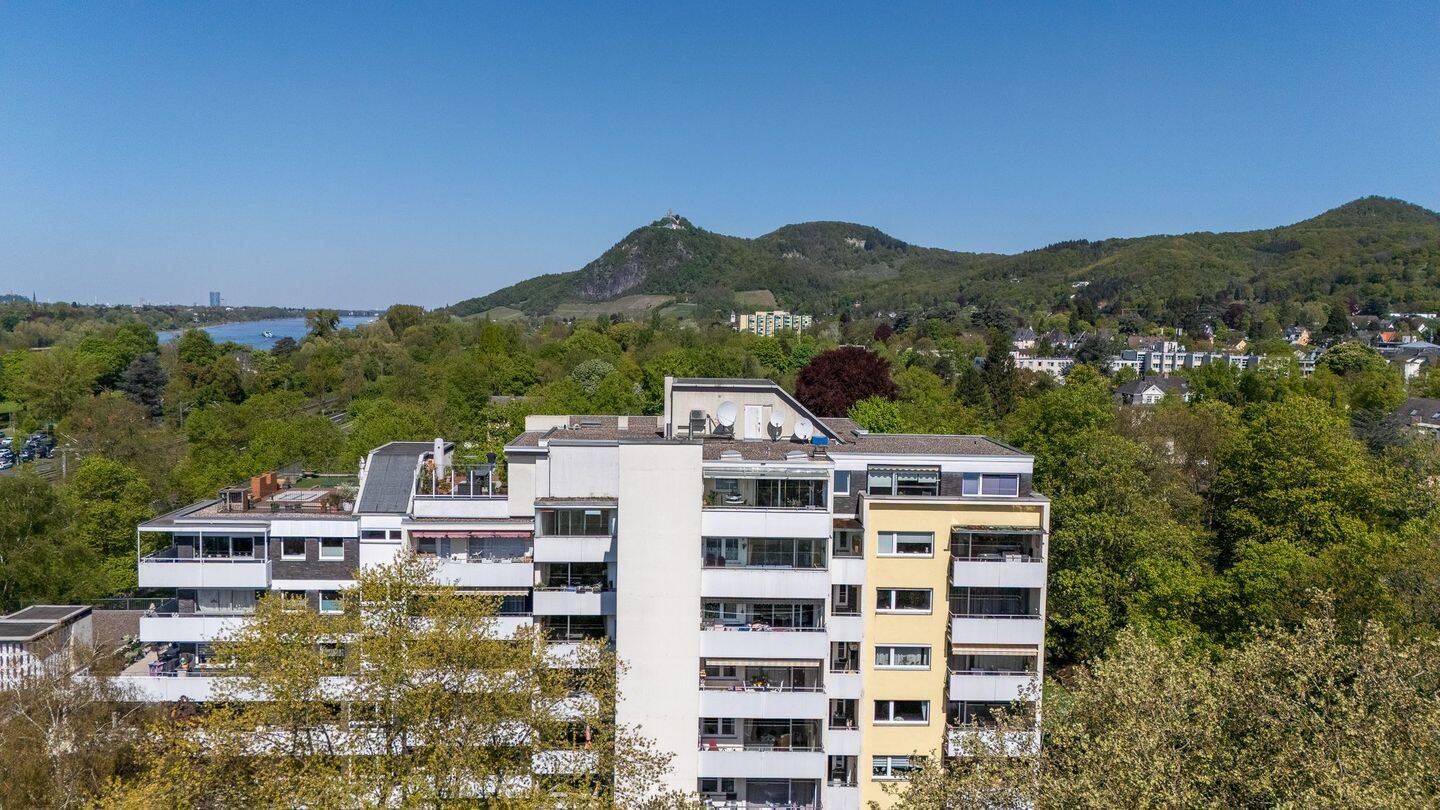 Engel & Völkers: Barrierearme Eigentumswohnung mit Blick auf den Drachenfels, 53604 Bad Honnef