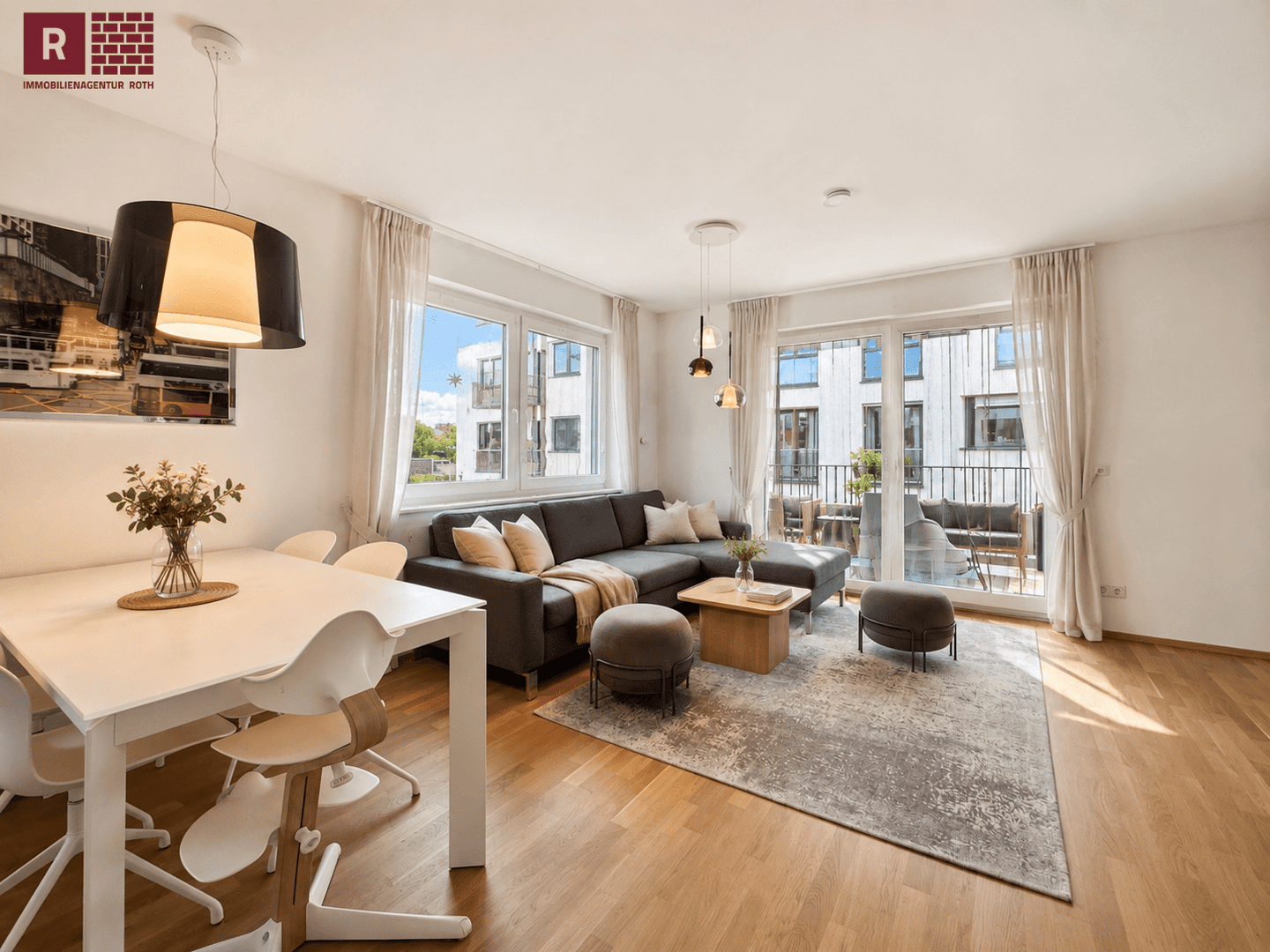 Belletage im Holbeinviertel : ca. 100 m² Wohngefühl mit Balkon, Klima & Wallbox, 60596 Frankfurt am Main (Sachsenhausen)