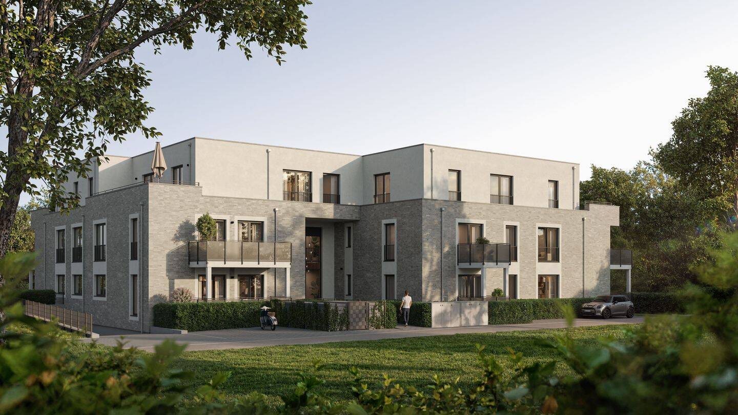 Ideal für Singles, Paare oder Anleger: 2-Zimmer-Wohnung mit Terrasse und Top-Ausstattung, 41352 Korschenbroich