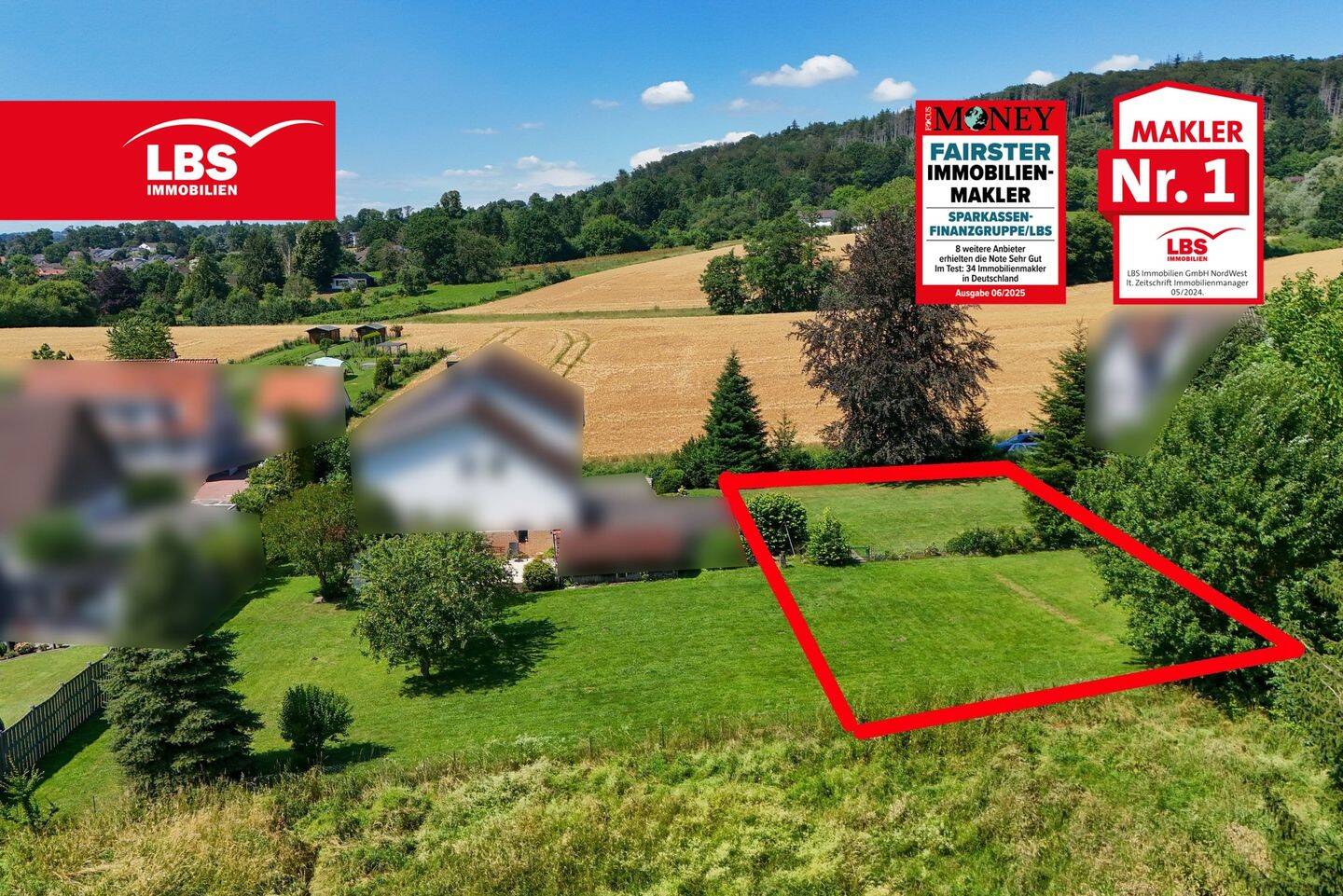 Grundstück mit Traumblick in Lemgo, 32657 Lemgo