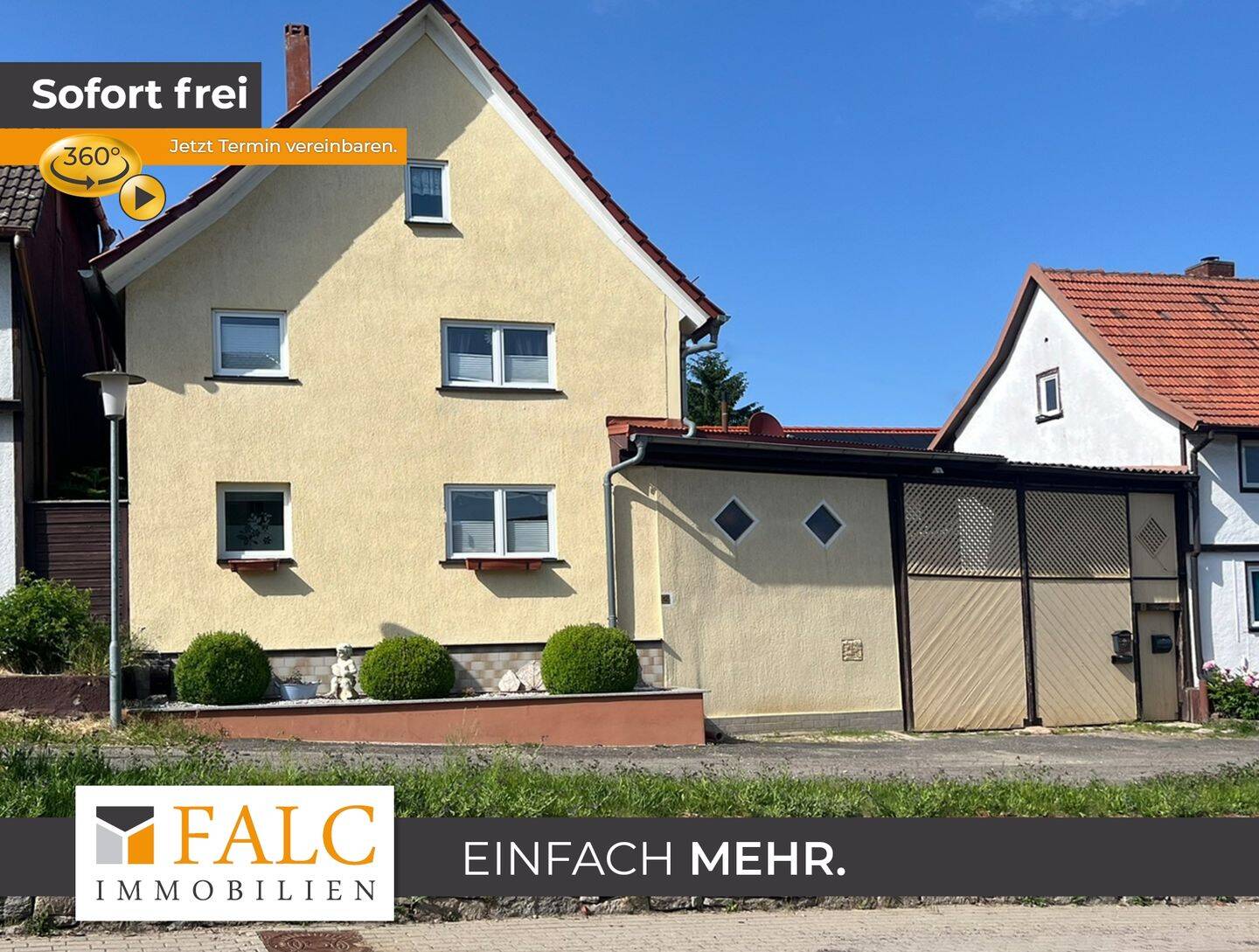 Landhaus mit Scheune und hübschem Garten, 99869 Nessetal (Haina)