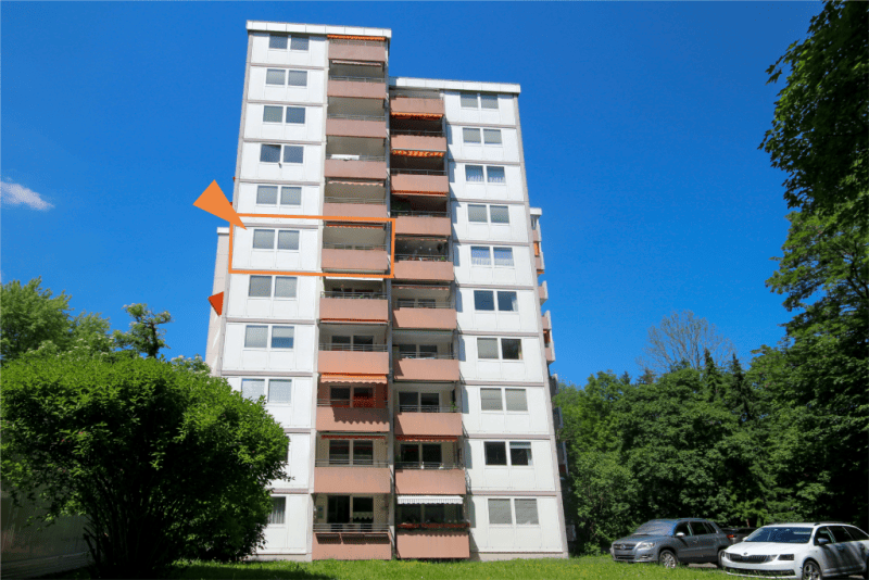 Sofort beziehbare Wohlfühlwohnung mit Aussicht und Garage, 73614 Schorndorf