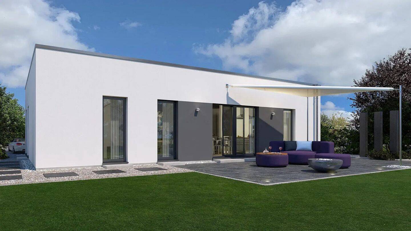 Ebenerdig /  Einzugsfertig / Barrierefrei – Klassischer Bungalow neu interpretiert auf ca. 107 m², 59379 Selm
