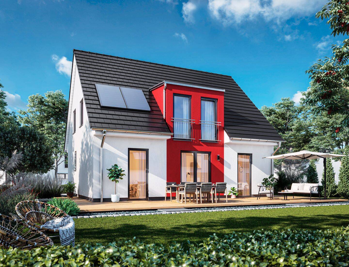 🏡 Freistehendes Einfamilienhaus Flair 134 | Klinkerfassade | 144 m² Wohnfläche | Münster-Hiltrup, 48165 Münster (Amelsbüren Angelmodde Berg Fidel Hiltrup)