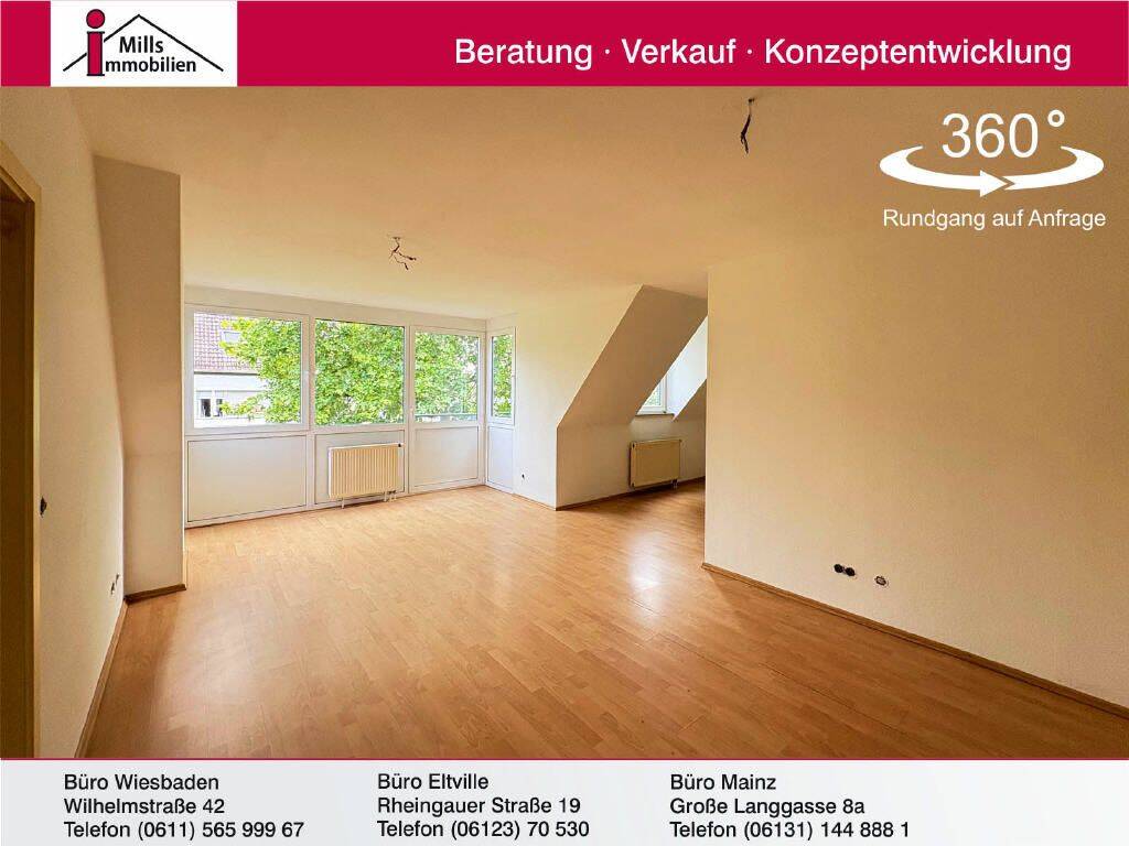 Mainz-Neustadt: Top 2 ZKB-Eigentumswohnung in schöner Lage, 55118 Mainz (Neustadt)