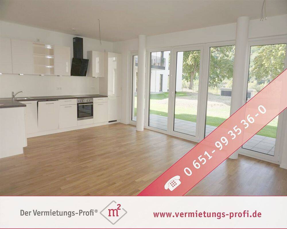 3ZKB Wohnung in attraktiver Mosellage mit Einbauküche und Außenbereich., 54292 Trier (Eitelsbach Ruwer Trier-Nord)