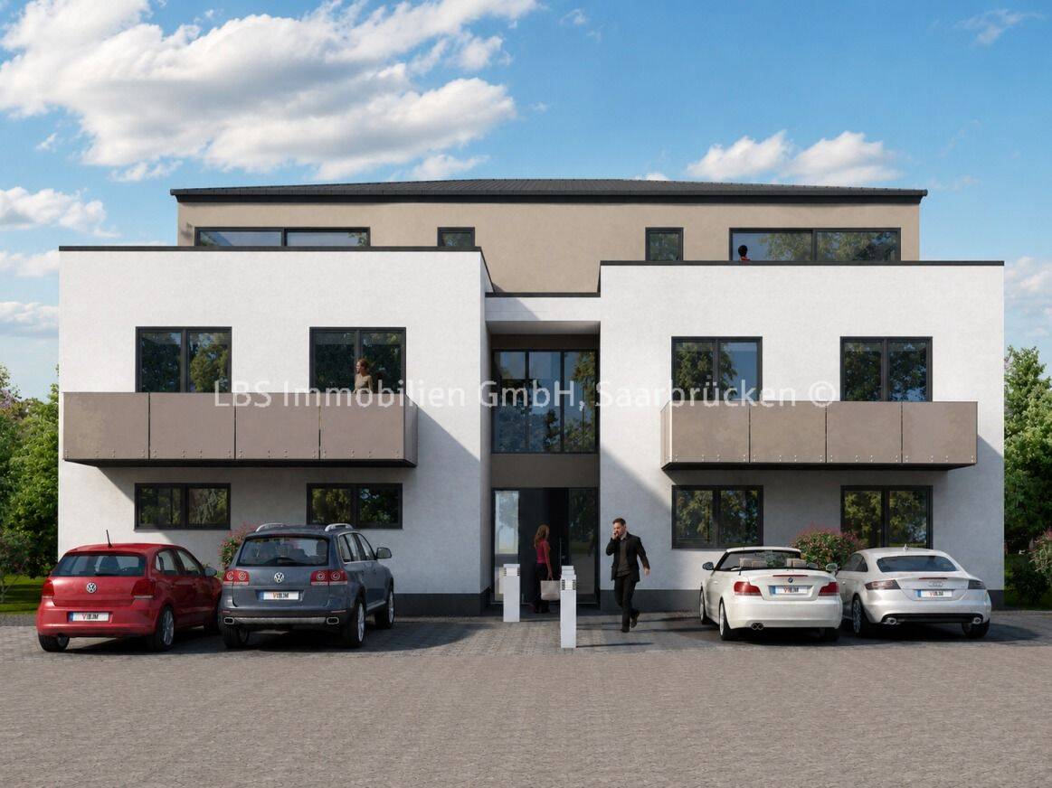 Eigentumswohnunug 3ZKB mit Balkon und Moselblick, 54346 Mehring