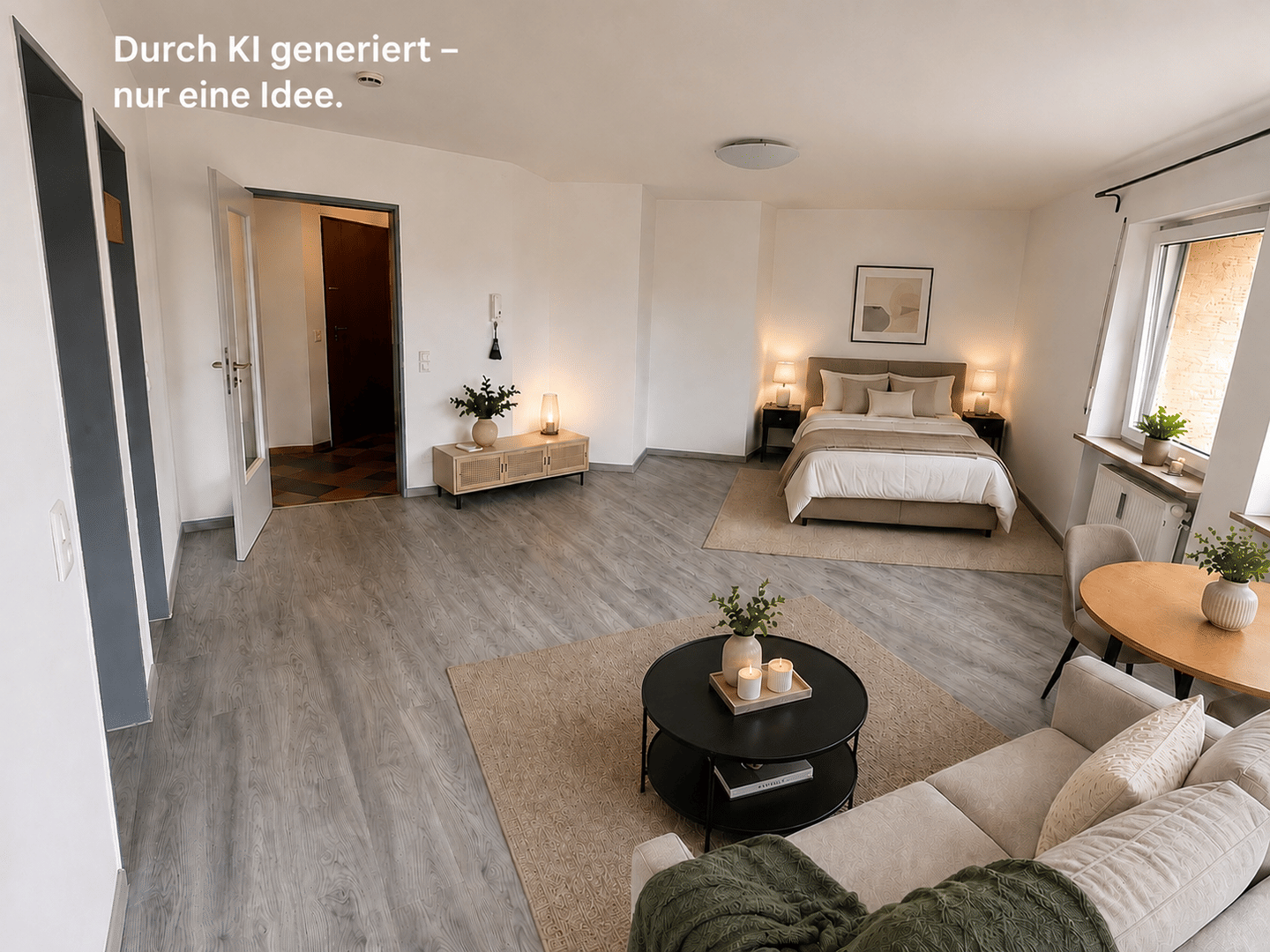 Modernes Studio-Appartement mit traumhafter Dachterrasse in begehrter Lage von Neusäß., 86356 Neusäß