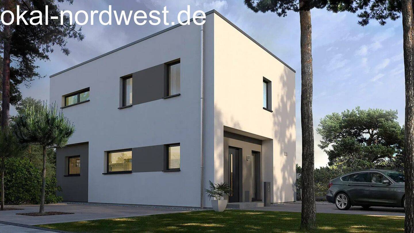Alles aus einer Hand – Modernes Haus im BAUHAUS Stil – Geradlinig und Schnörkellos, 59379 Selm