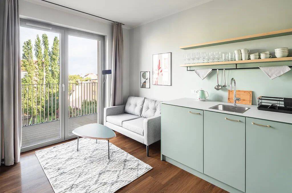 Unbefristet wohnen im RIX Neukölln – moderne 1-Zimmer-Wohnung mit Balkon, 12055 Berlin (Neukölln)