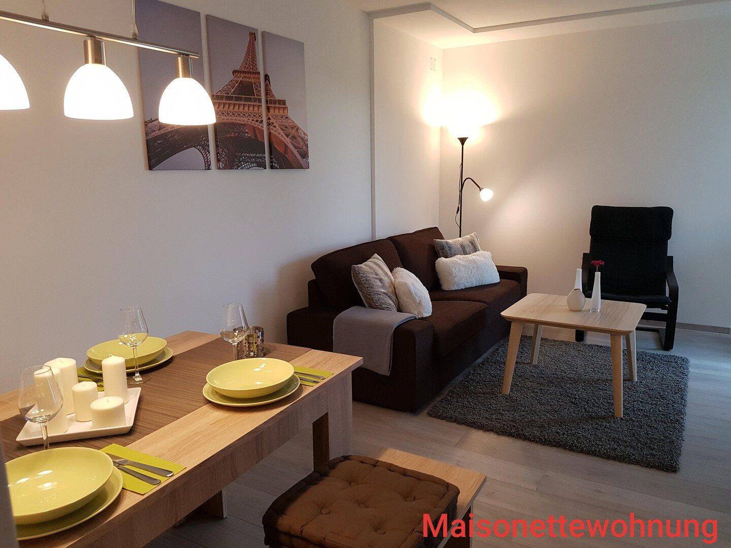 Gepflegte 3-Zimmer-Maisonettewohnung mit Balkon, TG-Stellplatz & Einbauküche – 319.000 € VB, 86156 Augsburg (Bärenkeller Kriegshaber Oberhausen Pfersee)